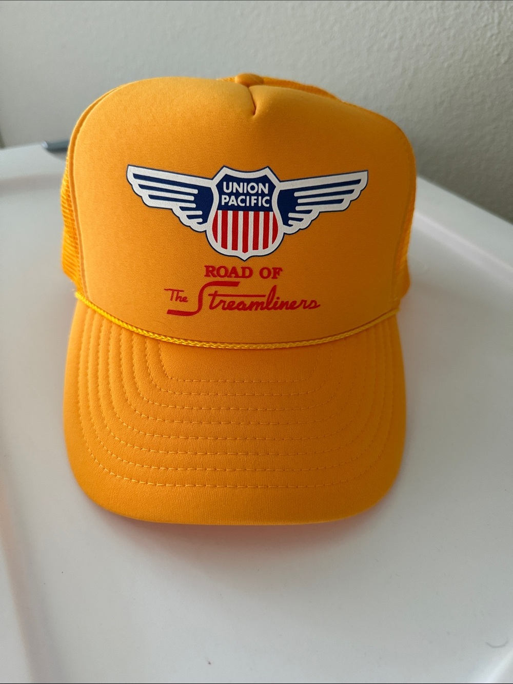 Union Pacific Yellow 'Road of the Streamliners' Trucker Hat